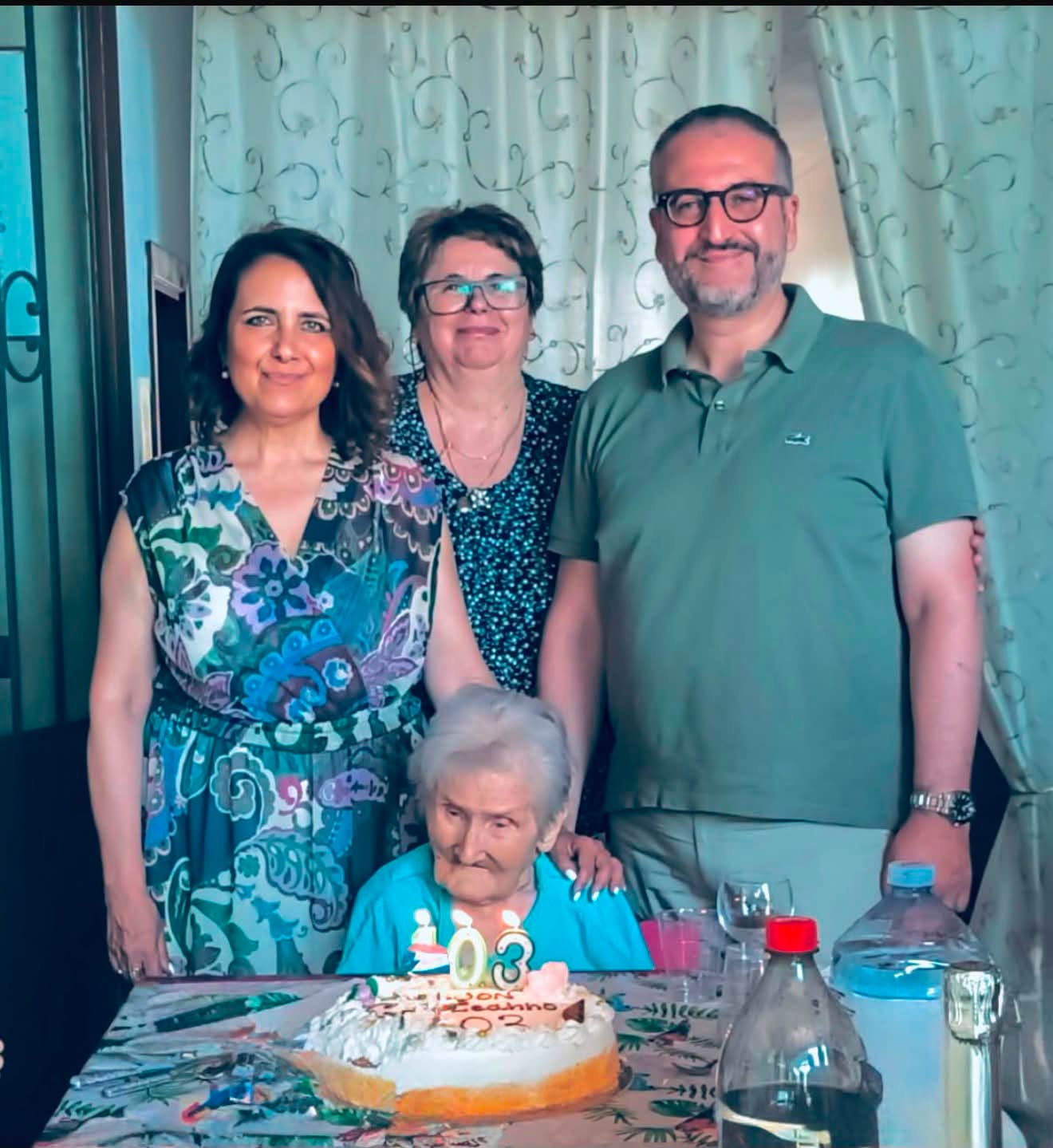 Erina Barellini festeggia 103 anni: gli auguri del Comune di Monteriggioni