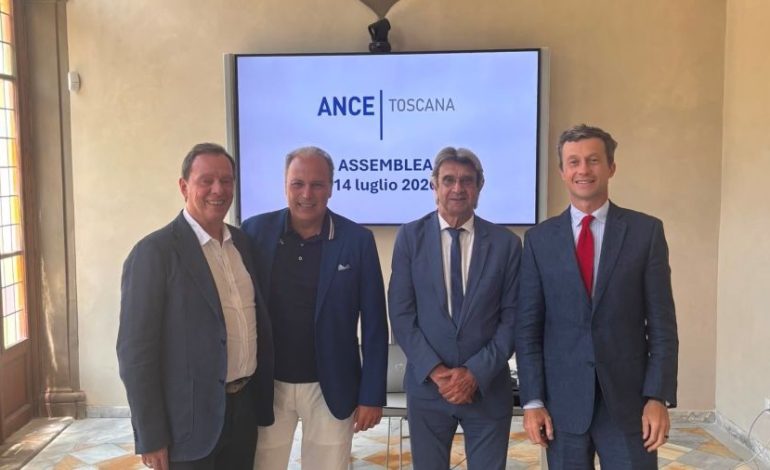 ANCE Toscana, Andrea Tanzini nominato tesoriere: forte rappresentanza per Siena nei nuovi vertici regionali