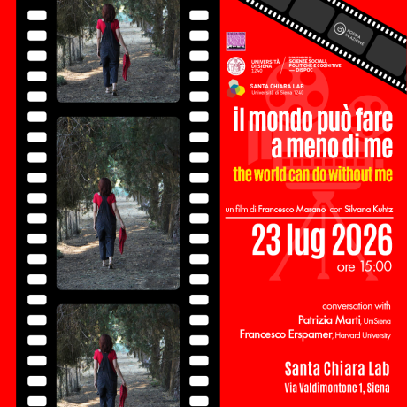 Siena, al Santa Chiara Lab la proiezione del docufilm “Il mondo può fare a meno di me”