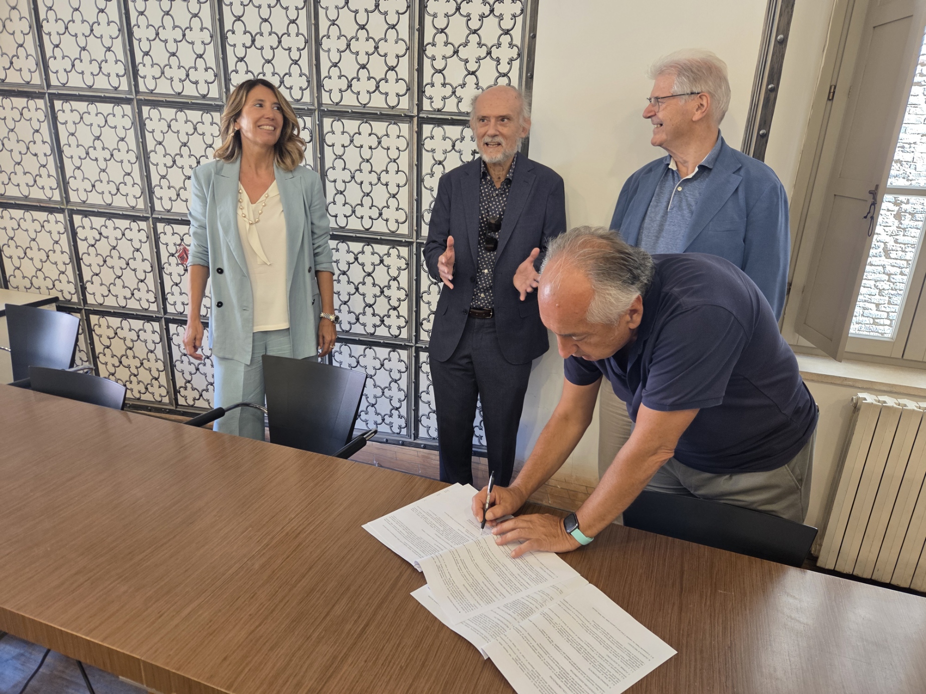 Area Verde Camollia 85, rinnovato il patto di collaborazione tra Comune di Siena, Comitato e Accademia Chigiana