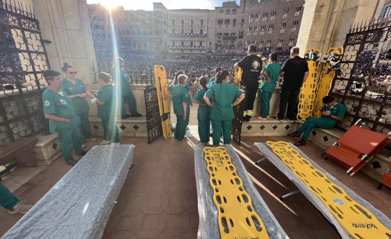 Palio del 16 agosto, l’organizzazione del 118 per il soccorso sanitario