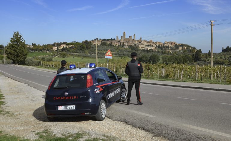 Controllo straordinario del territorio delle Compagnie Carabinieri di Poggibonsi e Montalcino