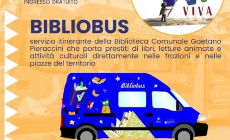 Per “W la Città Viva” arriva il Bibliobus con libri e letture animate