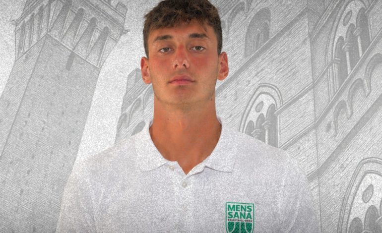 La Note di Siena Mens Sana Basketball dà il benvenuto a Federico Pillepich, nuovo giocatore biancoverde per la stagione 2026/2027