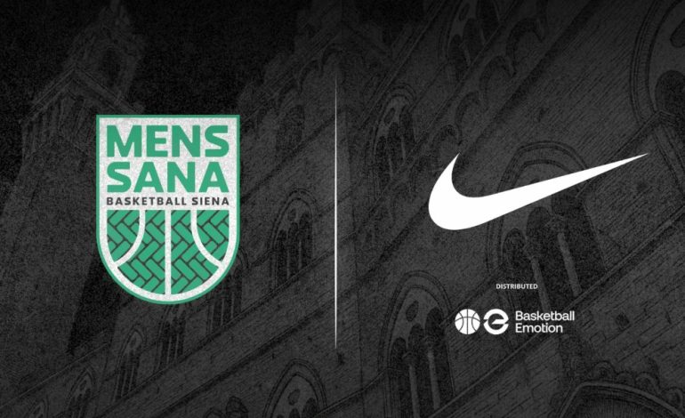 La Sendero Mens Sana Basketball vestirà Nike nella stagione 2026/27