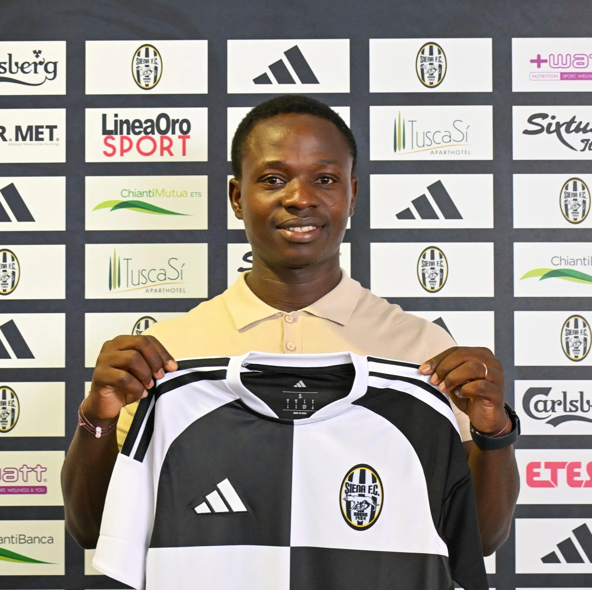 Robur, che rinforzo a centrocampo! Ufficiale Moses Odjer