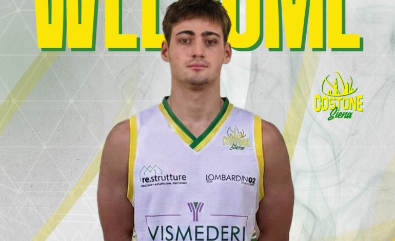 Vismederi Costone Siena: da Trieste arriva Zeno Cinquepalmi