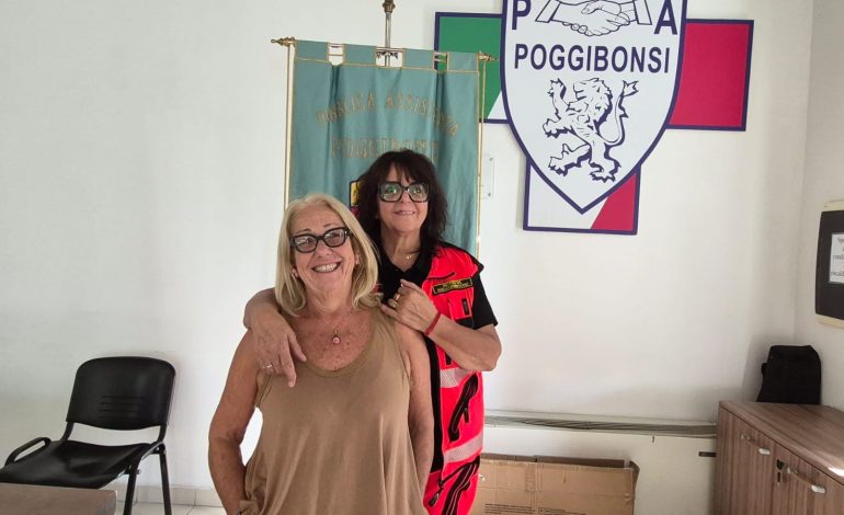 Poggibonsi, nuovo vertice tutto al femminile alla Pubblica Assistenza