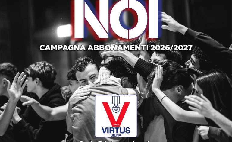 “NOI”: al via la campagna abbonamenti della Virtus Siena