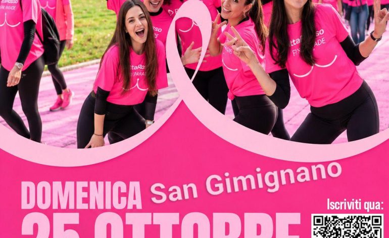 San Gimignano si colora di rosa: debutta la Pink Parade