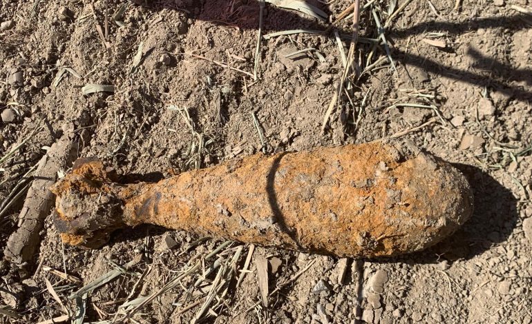 Pienza, ordigno bellico riaffiora dal fosso Querci durante i lavori di manutenzione
