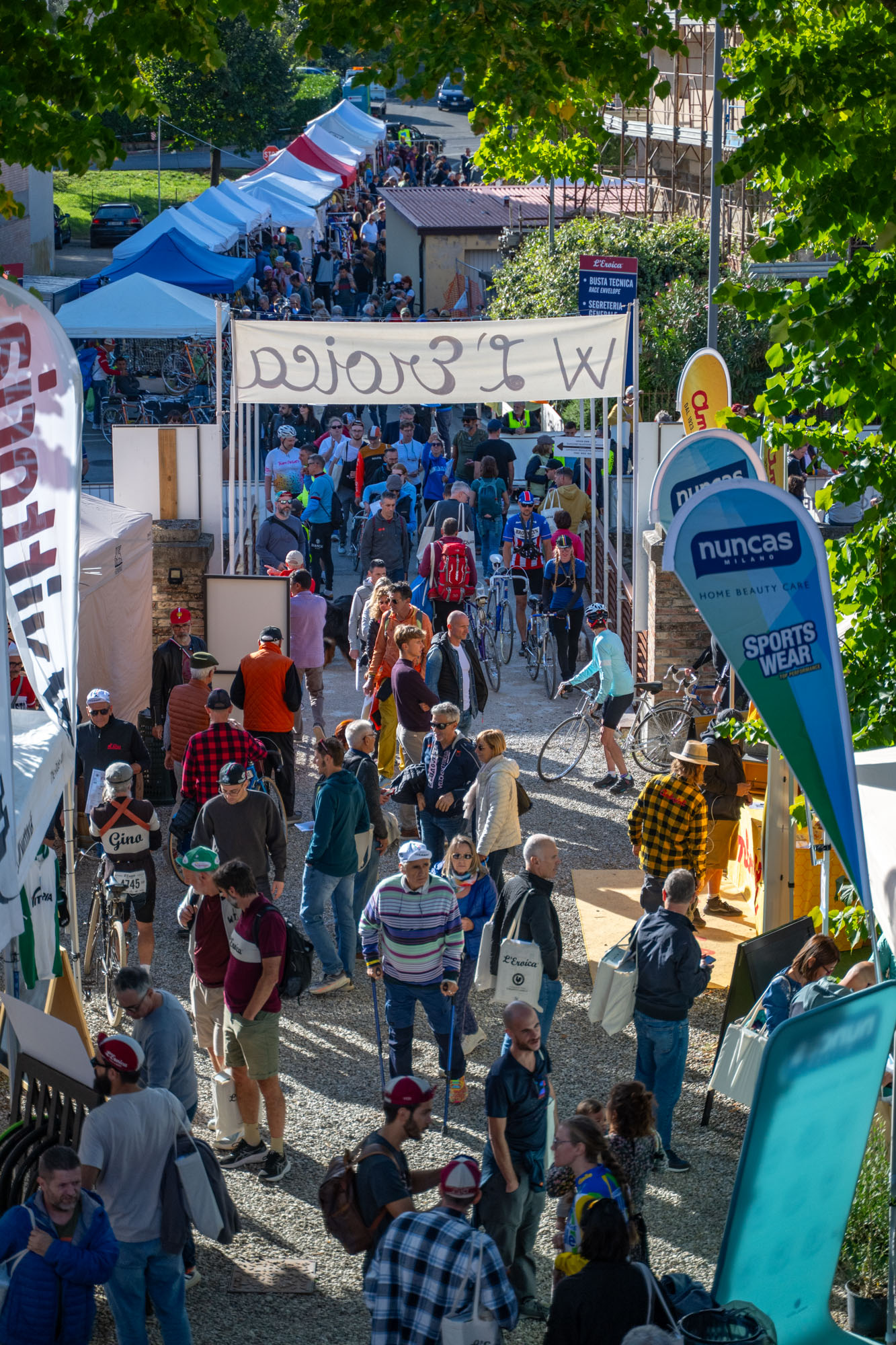 Eroica, domani l’apertura del Villaggio a Gaiole in Chianti