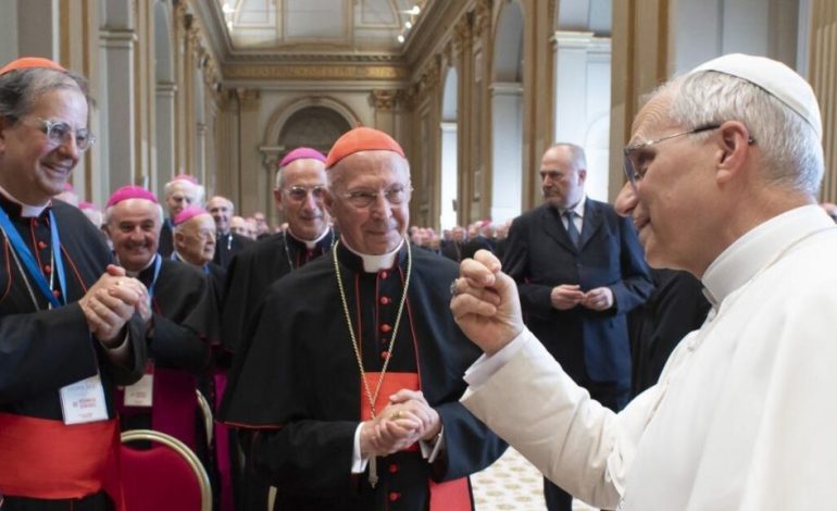 Gli auguri a Papa Leone XIV dalle Diocesi di Siena e Montepulciano