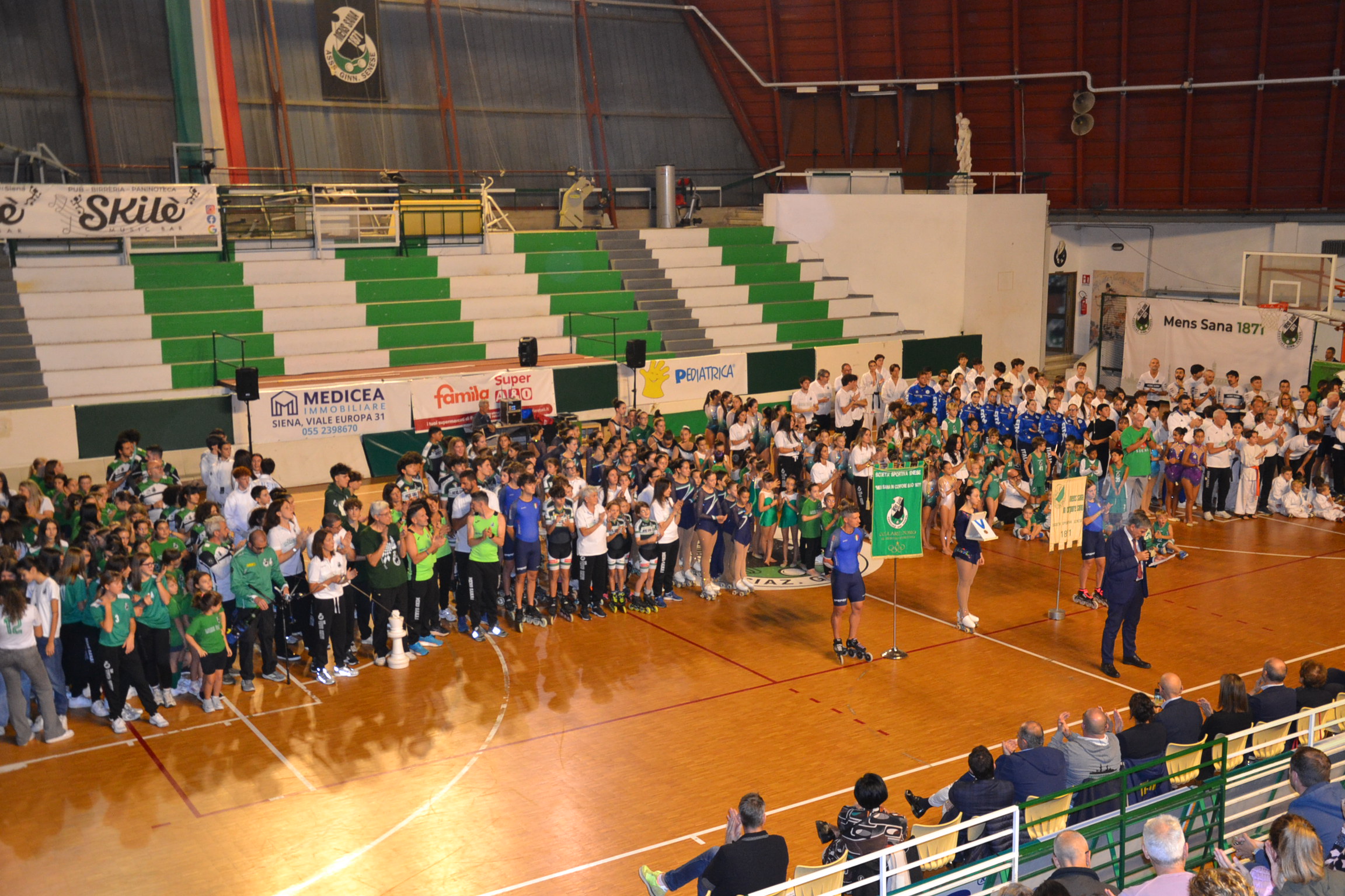 Polisportiva Mens Sana, al via la stagione sportiva: al PalaGiannelli la presentazione di oltre 500 atleti