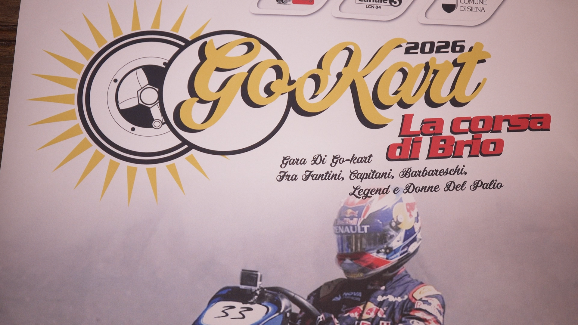 Presentazione Palio dei Go Kart, La corsa di Brio