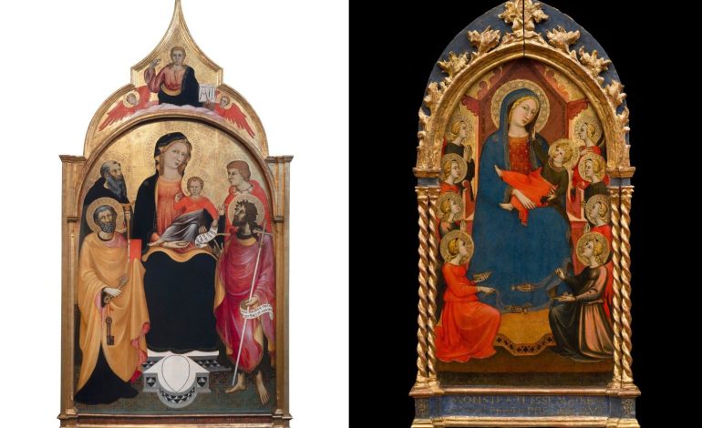Alla Galleria dell’Accademia di Firenze due dipinti restaurati del Maestro del 1416