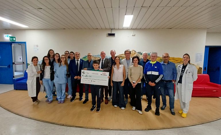 Ride for Children, donati mille euro alla Pediatria dell’Aou Senese