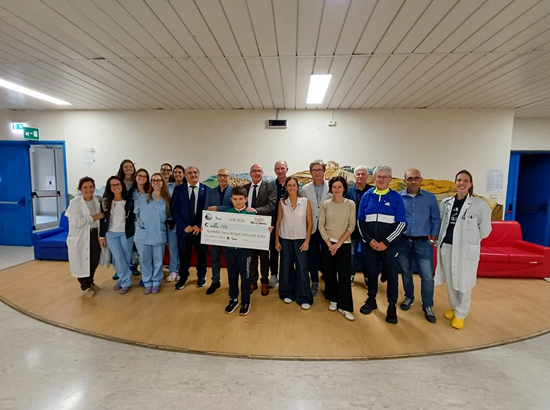 Ride for Children, donati mille euro alla Pediatria dell’Aou Senese