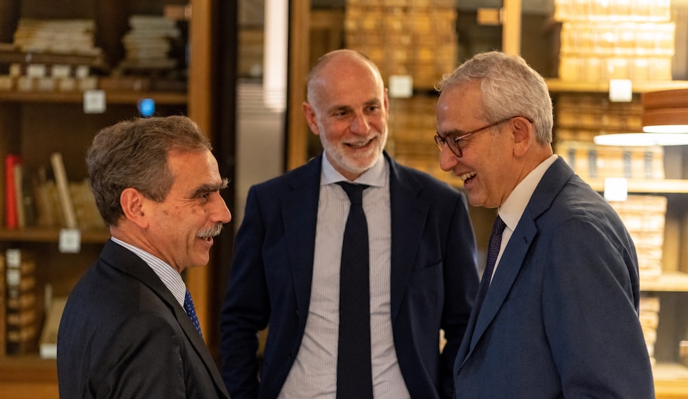 Siena, il territorio come leva del made in Italy: Rosati, Bai e Fubini a confronto a Palazzo Salimbeni