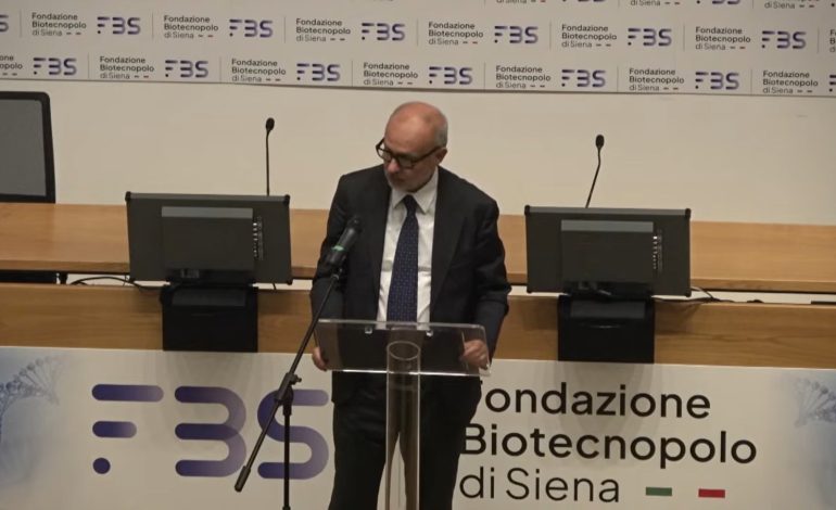 Biotecnopolo, il ministro Schillaci: “Siena strategica per la ricerca italiana”. Giani punge, Polifrone: Regione è benvenuta”